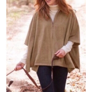 L.L. Bean Tan Cape Jacket
